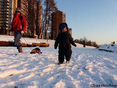 What A Snow Day In Vancouver Looks Like