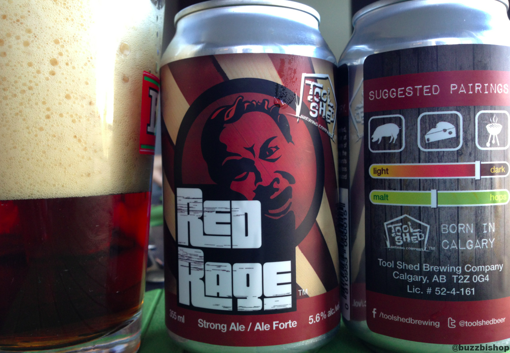 tool shed brewing red rage