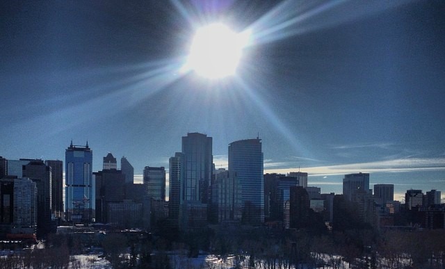 Seen In Calgary: Sun 333 Days A Year