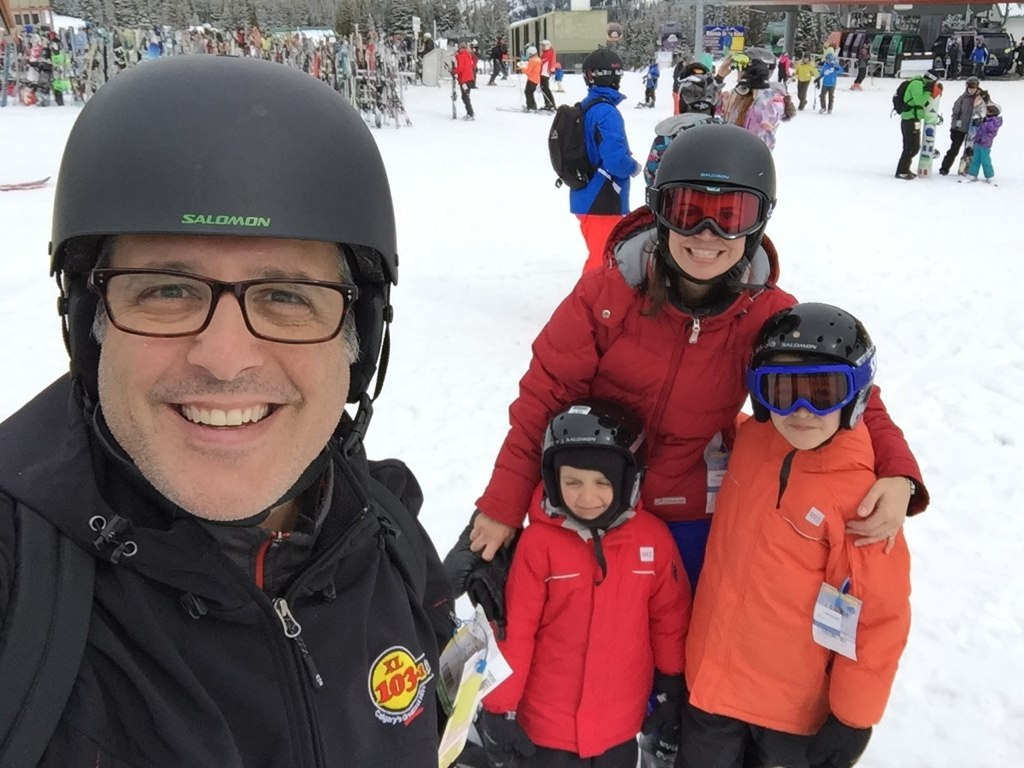 A Family Ski Weekend At Sunshine